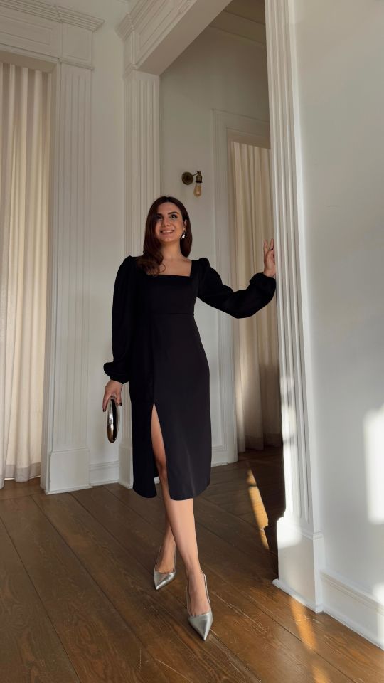 Arina Elbise Siyah