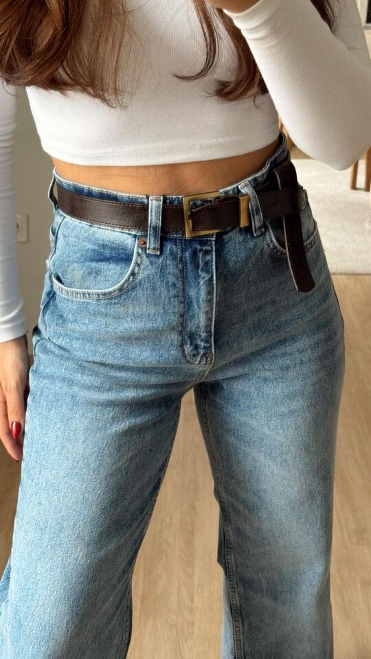 Msm Wide Leg Açık Mavi