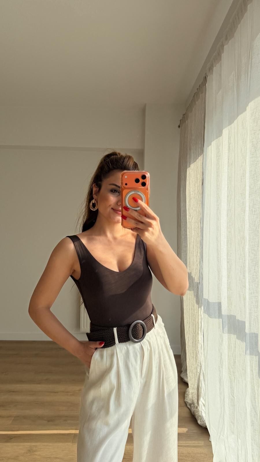 Jarse Bodysuit Kahve