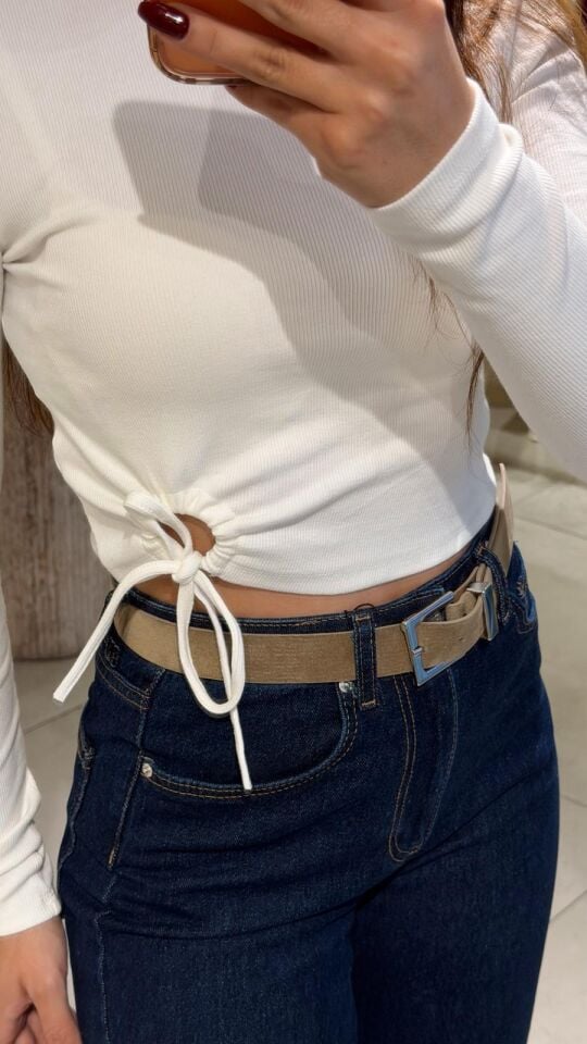 Balıkçı Yaka Bluz