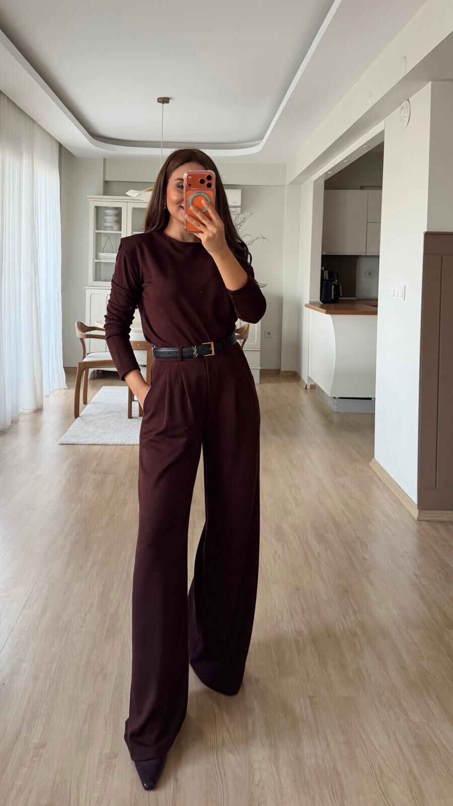 Vatkalı Modal Takım Kahve