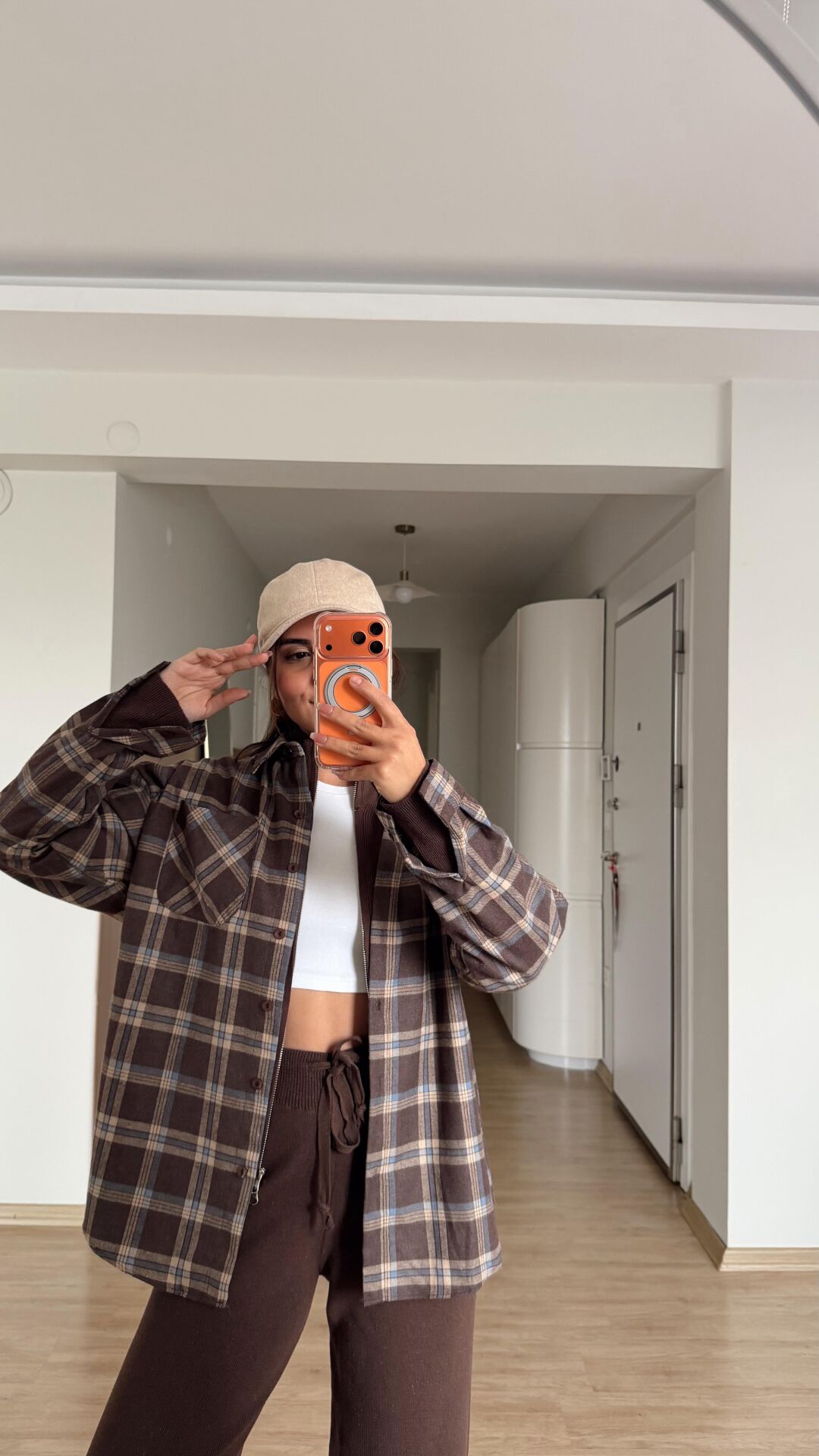 ZR Oduncu Gömlek Kahve