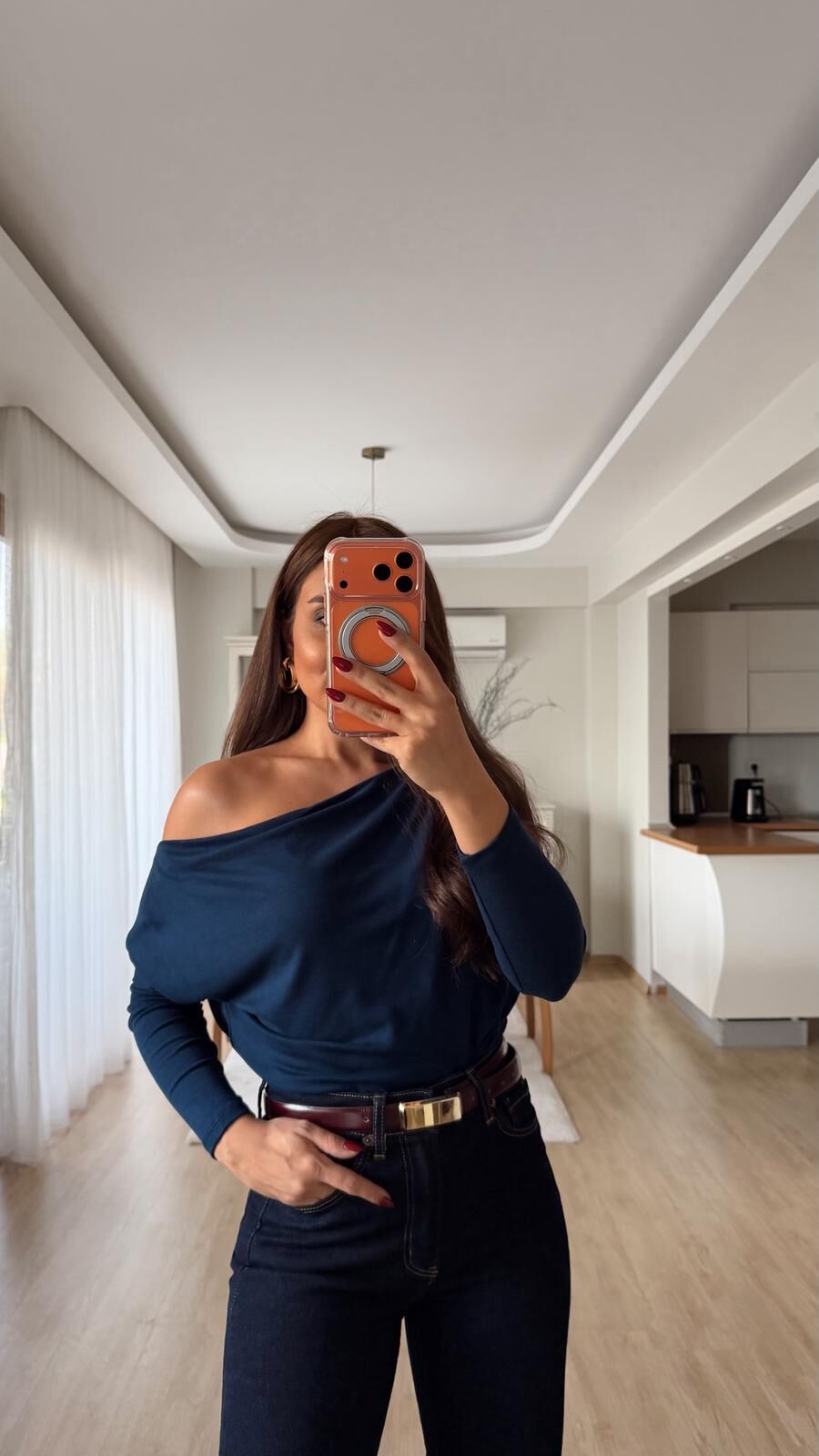 Msm Kayık Yaka Triko Laci