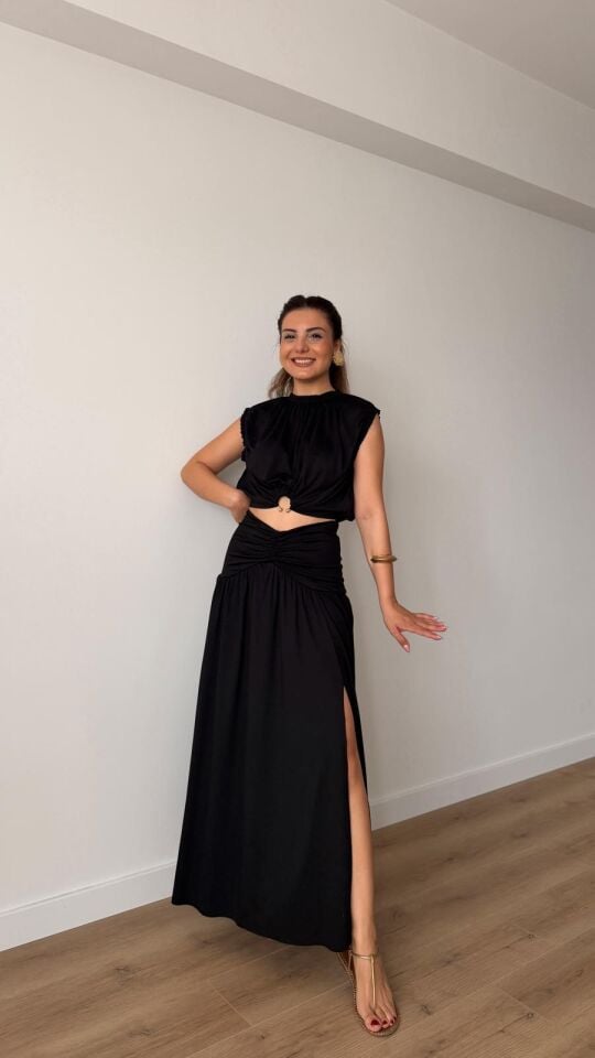 Mireya İkili Takım Siyah