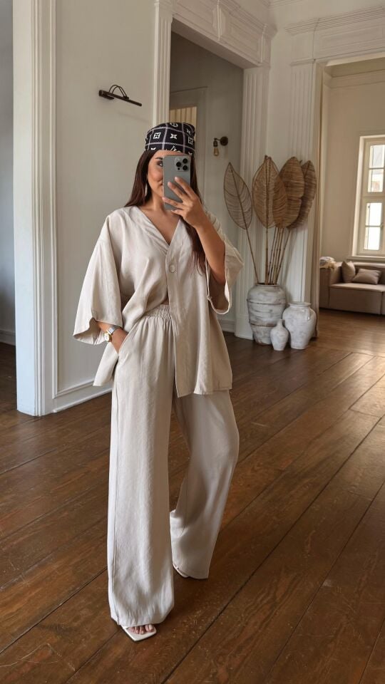 Tek Düğmeli Takım Taş