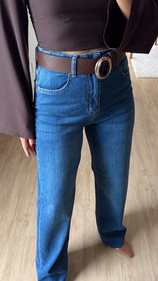 Maria Palazzo Taşlamalı Jean