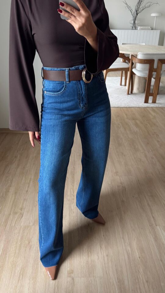 Maria Palazzo Taşlamalı Jean