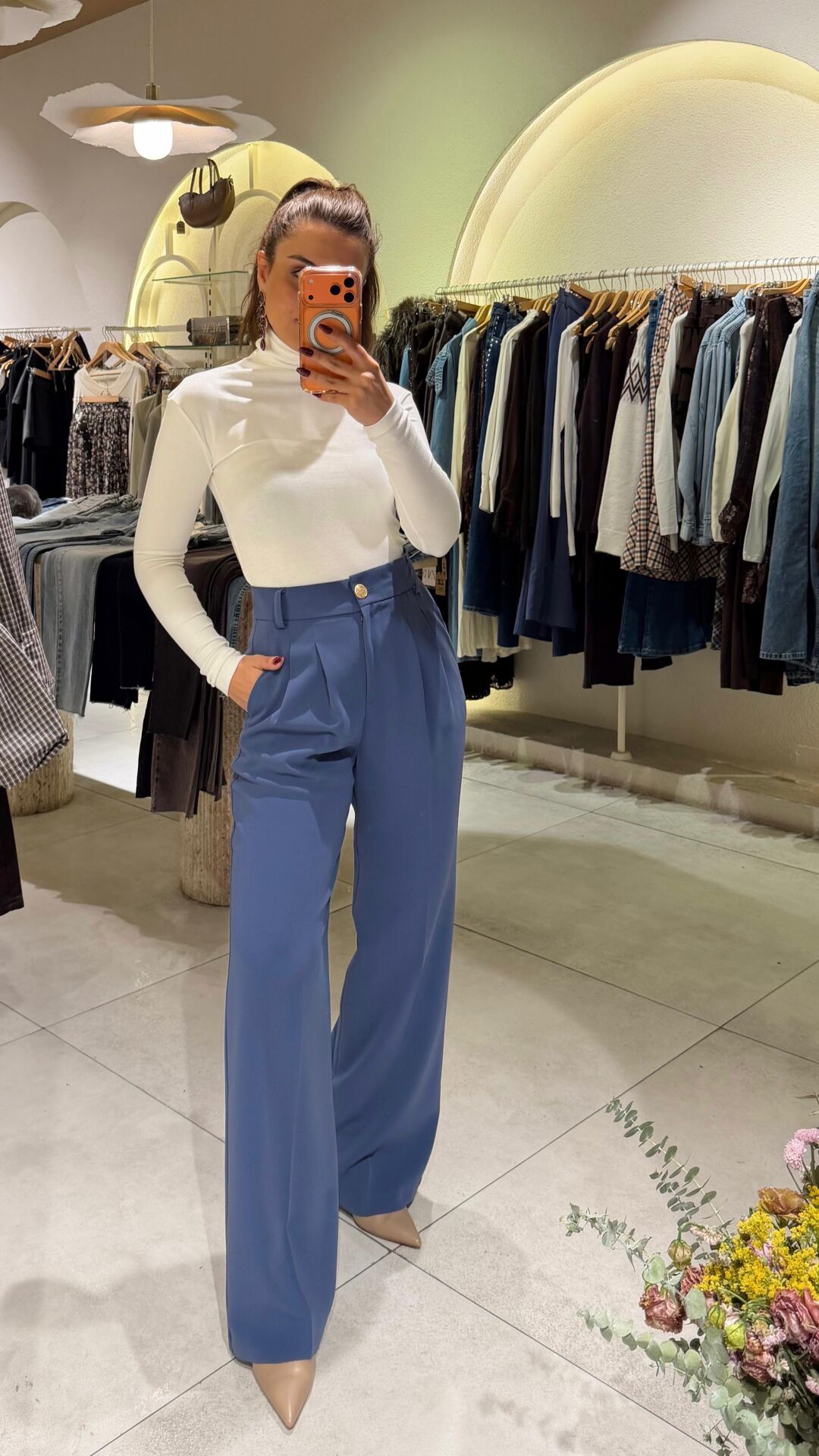 Beli Lastikli Palazzo İndigo