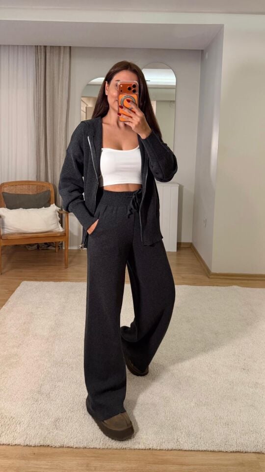 Veyn Triko Takım Antrasit