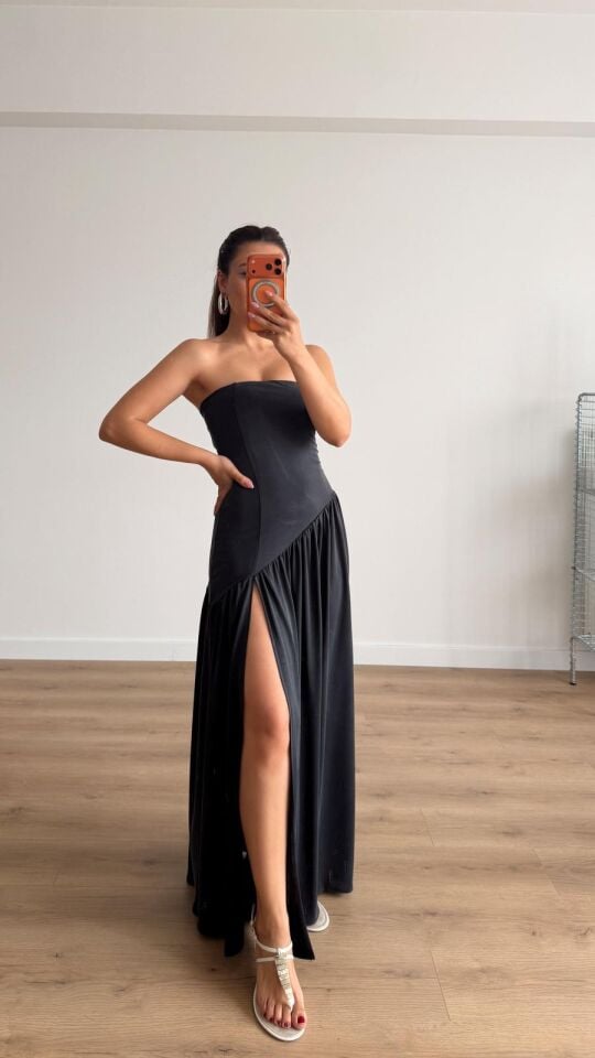 Arvena Siyah Elbise