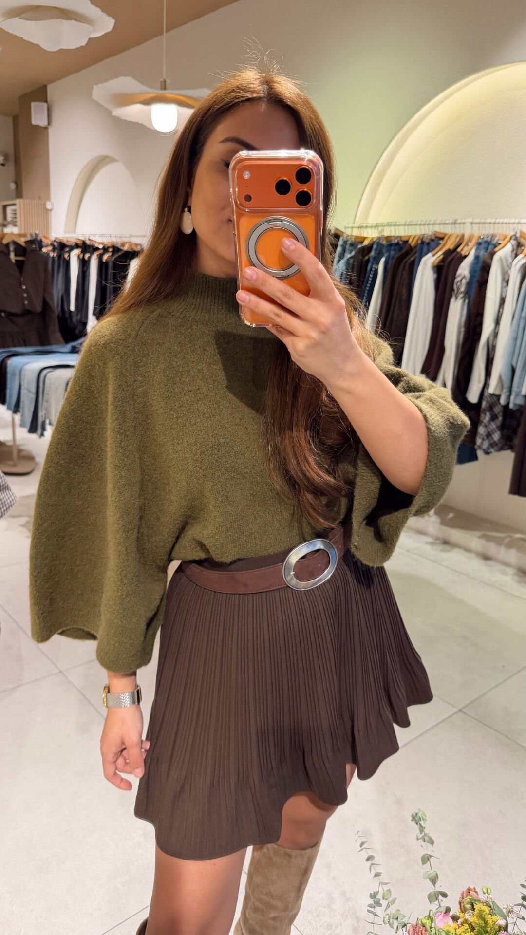 Balon Kol Balıkçı Kazak Yeşil