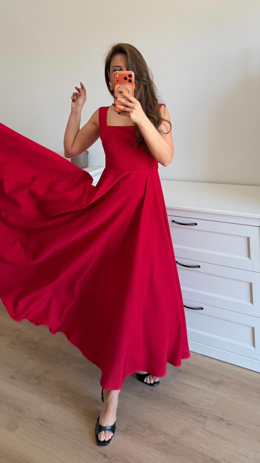 Valentina Kırmızı Elbise