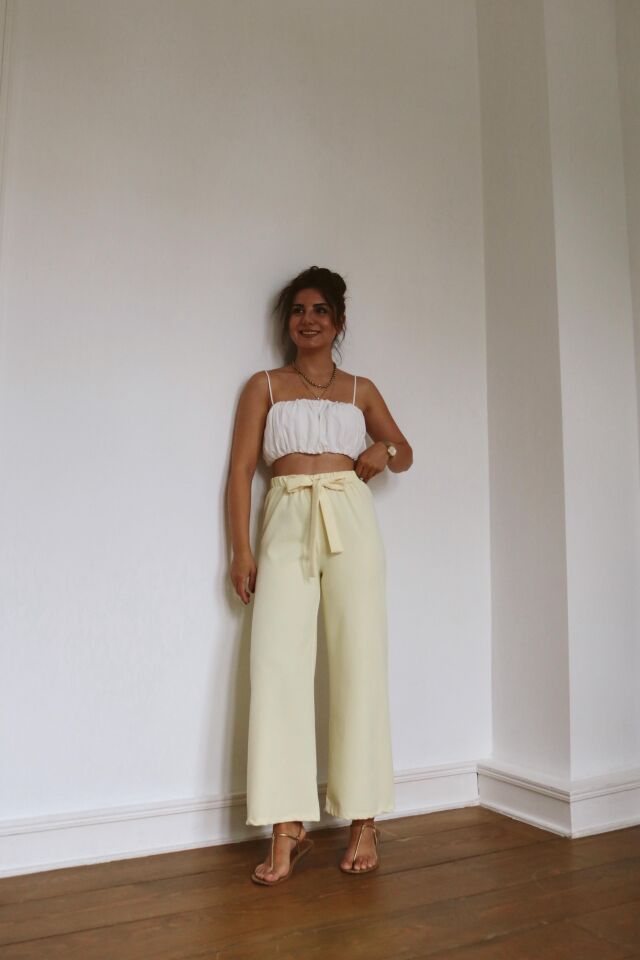 Bağlamalı Pantolon Butter