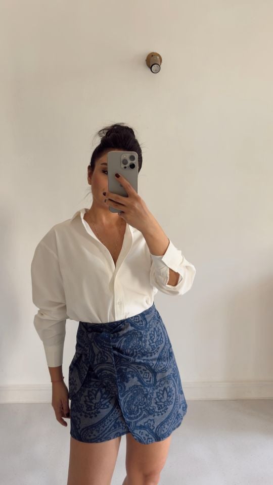 Msm Poplin Gömlek Ekru