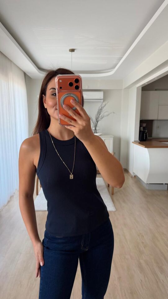 Lacivert Kolsuz Fitilli Atlet