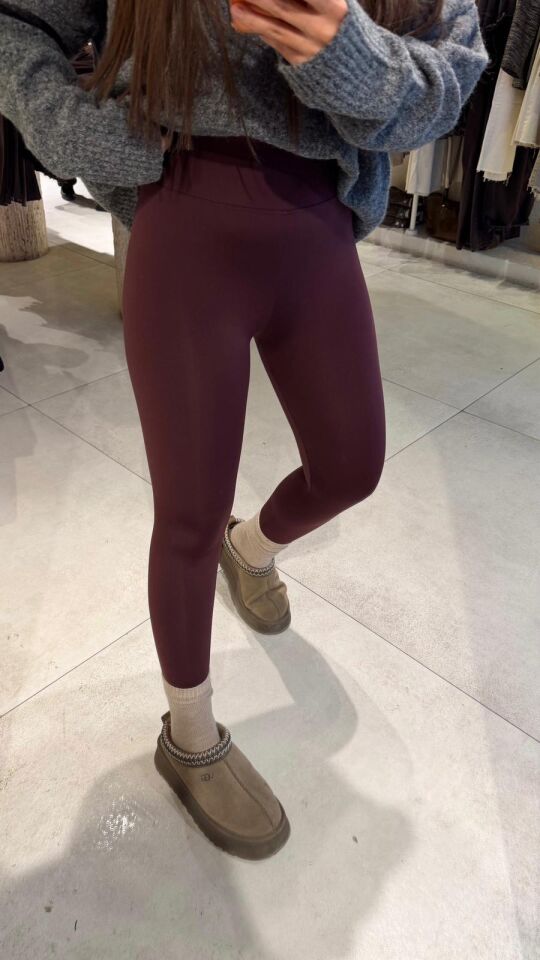 Bordo Şardonlu Tayt