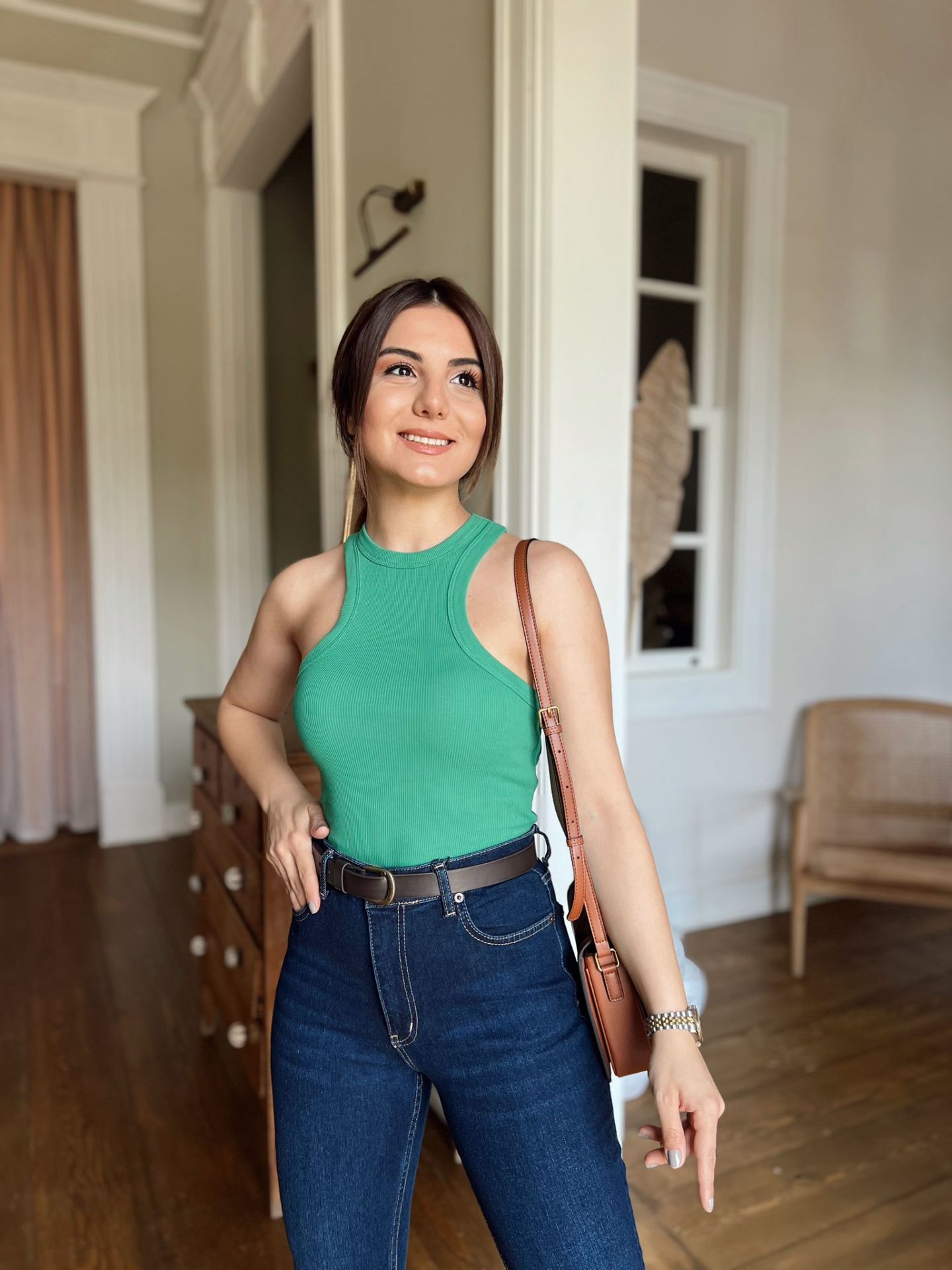 Yeşil Yüzücü Triko